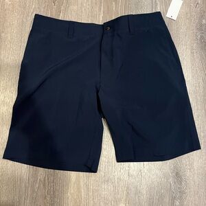 Callaway Dark Navy Flat Front Shorts Classic Fit